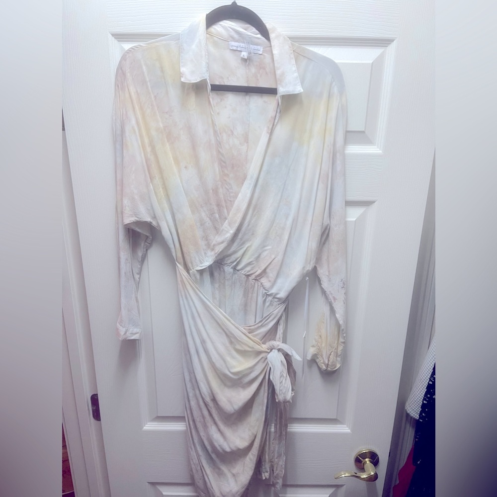 NWT young, fabulous&broke wrap dress